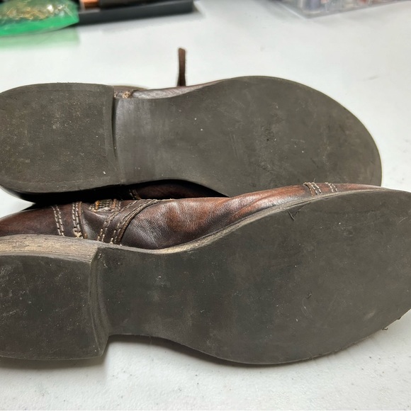 Steve Madden SZ 9 brown leather boots - Picture 5 of 5